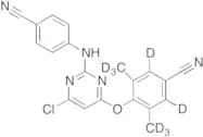 4-[[6-Chloro-2-[(4-cyanophenyl)amino]-4-pyrimidinyl]oxy]-3,5-dimethylbenzonitrile-d8