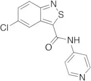 5-​Chloro-​N-​4-​pyridinyl-2,​1-​Benzisothiazole-​3-​carboxamide
