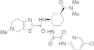 N1-(5-chloropyridin-2-yl)-N2-((1S,2S,4S)-4-(dimethylcarbamoyl)-2-(5-methyl-4,5,6,7-tetrahydrothiaz…