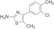 4-(3-Chloro-4-methylphenyl)-5-methyl-1,3-thiazol-2-amine