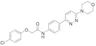 2-(4-Chlorophenoxy)-N-[4-[6-(4-morpholinyl)-3-pyridazinyl]phenyl]acetamide
