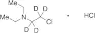 2-Chloro-N,N-diethylethylamine-d4 Hydrochloride
