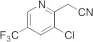 3-Chloro-5-(trifluoromethyl)-2-pyridineacetonitrile