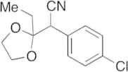 α-(4-Chlorophenyl)-2-ethyl-1,3-dioxolane-2-acetonitrile