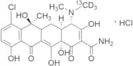 Chlortetracycline-13C-d3 Hydrochloride (Technical Grade)