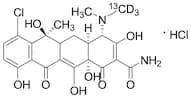 Chlortetracycline-13C-d3 Hydrochloride (Technical Grade, may contain up to 1.5% d0)