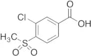 3-Chloro-4-(methylsulfonyl)-benzoic Acid
