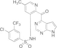 4-Chloro-N-[5-methyl-2-[7H-pyrrolo[2,3-d]pyrimidine-4-carbonyl]-3-pyridyl]-3-(trifluoromethyl)benz…