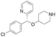 (R)-2-((4-Chlorophenyl)(piperidin-4-yloxy)methyl)pyridine