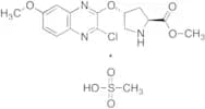 (2S,4R)-4-((3-Chloro-7-methoxyquinoxalin-2-yl)oxy)-2-(methoxycarbonyl)pyrrolidinium Methanesulfona…