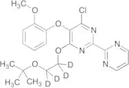 4-Chloro-6-[2-(1,1-dimethylethoxy)ethoxy]-5-(2-methoxyphenoxy)-2,2'-bipyrimidine-D4