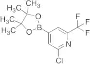 2-Chloro-4-(4,4,5,5-tetramethyl-1,3,2-dioxaborolan-2-yl)-6-(trifluoromethyl)pyridine