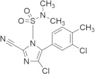 4-Chloro-5-(3-chloro-4-methylphenyl)-2-cyano-N,N-dimethyl-1H-imidazole-1-sulfonamide