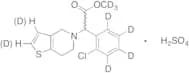 rac Clopidogrel-d8 Hydrogen Sulfate (Major)