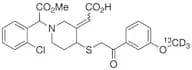 trans-Clopidogrel-MP-13C,d3 Derivative (Mixture of Diastereomers)