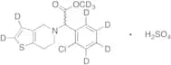 rac Clopidogrel Hydrogen Sulfate-d9 (Major)