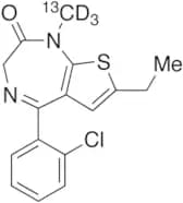 Clotiazepam-13C,d3