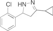 5-​(2-​Chlorophenyl)​-​3-​cyclopropyl-​4,​5-​dihydro-1H-​pyrazole