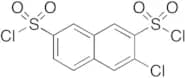 3-Chloronaphthalene-2,7-disulfonyl Dichloride
