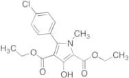 5-(4-Chloro-phenyl)-3-hydroxy-1-methyl-1H-pyrrole-2,4-dicarboxylic Acid Diethyl Ester