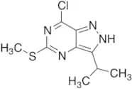 7-Chloro-3-isopropyl-5-(methylthio)-1H-pyrazolo[4,3-d]pyrimidine