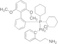 Chloro(2-dicyclohexylphosphino-2',6'-dimethoxy-1,1'-biphenyl)[2-(2-aminoethylphenyl)]palladium(II)