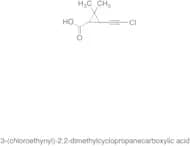 3-(2-Chloroethynyl)-2,2-dimethylcyclopropanecarboxylic Acid
