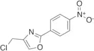 4-(Chloromethyl)-2-(4-nitrophenyl)-1,3-oxazole (>90%)