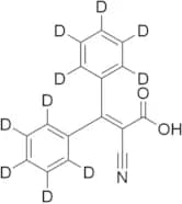 2-Cyano-3,3-diphenylacrylic Acid-d10
