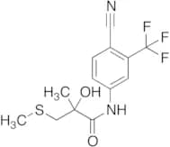 N-[4-Cyano-3-(trifluoromethyl)phenyl]-2-hydroxy-2-methyl-3-(methylthio)propanamide