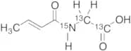 N-Crotonylglycine-13C2,15N