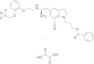 7-Descarboxamido, 7-Cyano (R)-Silodosin O-Benzoate Oxalate