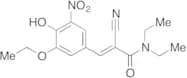 (2E)-2-Cyano-3-(3-ethoxy-4-hydroxy-5-nitrophenyl)-N,N-diethyl-2-propenamide