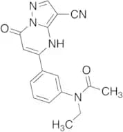 N-(3-(3-Cyano-7-oxo-4,7-dihydropyrazolo[1,5-a]pyrimidin-5-yl)phenyl)-N-ethylacetamide