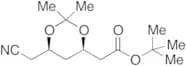(4R,6R)-6-(Cyanomethyl)-2,2-dimethyl-1,3-dioxane-4-acetic Acid 1,1-Dimethylethyl Ester