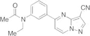7-(N-Ethylacetamidophenyl)-5-(N-ethylacetamidophenyl) Zaleplon