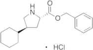 (4S)-4-Cyclohexyl-L-proline Phenylmethyl Ester Hydrochloride