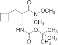 N-[1-(Cyclobutylmethyl)-2-(methoxymethylamino)-2-oxoethyl]-carbamic Acid 1,1-Dimethylethyl Ester