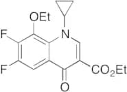 1-Cyclopropyl-8-ethoxy-6,7-difluoro-1,4-dihydro-4-oxo-3-quinolinecarboxylic Acid Ethyl Ester