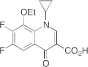 1-Cyclopropyl-8-ethoxy-6,7-difluoro-1,4-dihydro-4-oxo-3-quinolinecarboxylic Acid