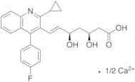 (3S,5R,6E)-7-[2-Cyclopropyl-4-(4-fluorophenyl)-3-quinolinyl]-3,5-dihydroxy-6-heptenoic Acid Calciu…