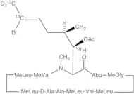 Cyclosporin A-13C2,d4 Acetate