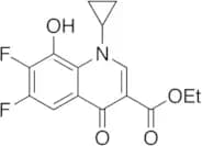 1-Cyclopropyl-6,7-difluoro-1,4-dihydro-8-hydroxy-4-oxo-3-quinolinecarboxylic Acid Ethyl Ester