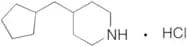4-(Cyclopentylmethyl)piperidine Hydrochloride