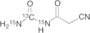 Cyanoacetylurea-13C,15N2