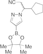 β-Cyclopentyl-4-(4,4,5,5-tetramethyl-1,3,2-dioxaborolan-2-yl)-1H-pyrazole-1-propanenitrile