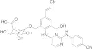 (2S,3R,4R,5S)-6-((2-((2-((4-Cyanophenyl)amino)pyrimidin-4-yl)amino)-5-((E)-2-cyanovinyl)-3-(hydrox…