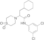 3-Cyclohexyl-N-(3,5-dichlorophenyl)-2-(1,1-dioxo-1λ6-thiomorpholin-4-yl)propanamide