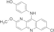 4-[(7-Chloro-2-methoxybenzo[b]-1,5-naphthyridin-10-yl)amino]phenol