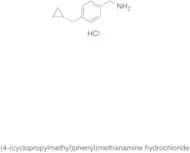 [4-(Cyclopropylmethyl)phenyl]methanamine Hydrochloride